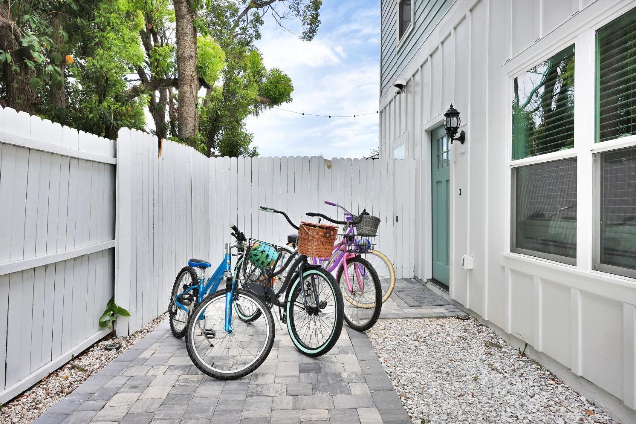 Few Steps To Ocean-4 Beach Cruisers & Free Parking & Private Backyard Jacksonville Beach Eksteriør bilde